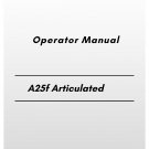 Volvo A25f Articulated Hauler Operator Manual
