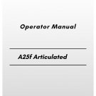 Volvo A25f Articulated Hauler Operator Manual