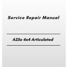 Volvo A25e 4x4 Articulated Hauler Service Repair Manual