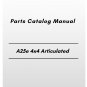 Volvo A25e 4x4 Articulated Hauler Parts Catalog Manual