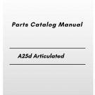 Volvo A25d Articulated Hauler Parts Catalog Manual