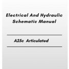 Volvo A25c Articulated Hauler Electrical And Hydraulic Schematic Manual