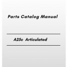 Volvo A25c Articulated Hauler Parts Catalog Manual
