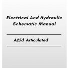 Volvo A25d Articulated Hauler Electrical And Hydraulic Schematic Manual