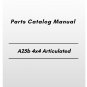 Volvo A25b 4x4 Articulated Hauler Parts Catalog Manual