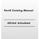 Volvo A25 6x4 Articulated Hauler PartS Catalog Manual
