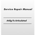 Volvo A45g Fs Articulated Hauler Service Repair Manual