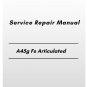 Volvo A45g Fs Articulated Hauler Service Repair Manual