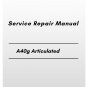 Volvo A40g Articulated Hauler Service Repair Manual
