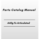 Volvo A40g Fs Articulated Hauler Parts Catalog Manual