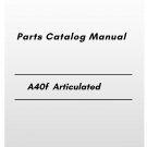 Volvo A40f Articulated Hauler Parts Catalog Manual