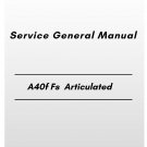 Volvo A40f Fs Articulated Hauler Service General Manual