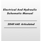 Volvo 20149 A40 Articulated Hauler Electrical And Hydraulic Schematic Manual