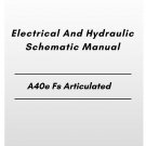 Volvo A40e Fs Articulated Hauler Electrical And Hydraulic Schematic Manual