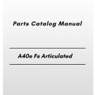 Volvo A40e Fs Articulated Hauler Parts Catalog Manual