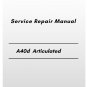 Volvo A40d Articulated Hauler Service Repair Manual
