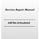 Volvo A40 Bm Articulated Hauler Service Repair Manual