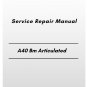 Volvo A40 Bm Articulated Hauler Service Repair Manual