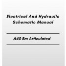 Volvo A40 Bm Articulated Hauler Electrical And Hydraulic Schematic Manual