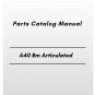 Volvo A40 Bm Articulated Hauler Parts Catalog Manual