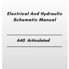 Volvo A40 Articulated Hauler Electrical And Hydraulic Schematic Manual