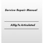 Volvo A35g Fs Articulated Hauler Service Repair Manual
