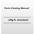 Volvo A35g Fs Articulated Hauler Parts Catalog Manual