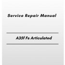 Volvo A35f Fs Articulated Hauler Service Repair Manual