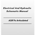 Volvo A35f Fs  Articulated Hauler Electrical And Hydraulic Schematic Manual