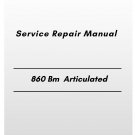 Volvo 860 Bm Articulated Hauler Service Repair Manual