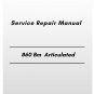 Volvo 860 Bm Articulated Hauler Service Repair Manual