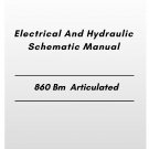Volvo 860 Bm Articulated Hauler Electrical And Hydraulic Schematic Manual