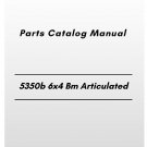 Volvo 5350b 6x4 Bm Articulated Hauler Parts Catalog Manual
