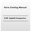 Volvo Cr30 Asphalt Compactors Parts Catalog Manual