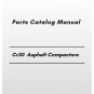 Volvo Cr30 Asphalt Compactors Parts Catalog Manual