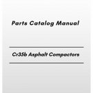 Volvo Cr35b Asphalt Compactors Parts Catalog Manual