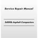 Volvo Dd100b Asphalt Compactors Service Repair Manual