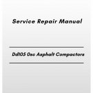 Volvo Dd105 0sc Asphalt Compactors Service Repair Manual