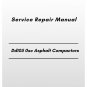 Volvo Dd105 0sc Asphalt Compactors Service Repair Manual
