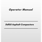 Volvo Dd105 Asphalt Compactors Operator Manual