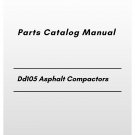 Volvo Dd105 Asphalt Compactors Parts Catalog Manual