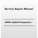 Volvo Dd110c Asphalt Compactors Service Repair Manual