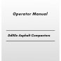 Volvo Dd110c Asphalt Compactors Operator Manual