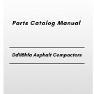 Volvo Dd118hfa Asphalt Compactors Parts Catalog Manual