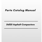 Volvo Dd120 Asphalt Compactors Parts Catalog Manual
