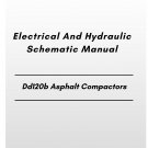Volvo Dd120b Asphalt Compactors Electrical And Hydraulic Schematic Manual