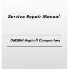 Volvo Dd138hf Asphalt Compactors Service Repair Manual