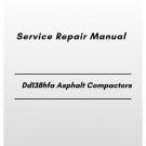 Volvo Dd138hfa Asphalt Compactors Service Repair Manual