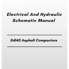 Volvo Dd140 Asphalt Compactors Electrical And Hydraulic Schematic Manual
