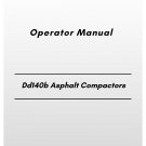 Volvo Dd140b Asphalt Compactors Operator Manual